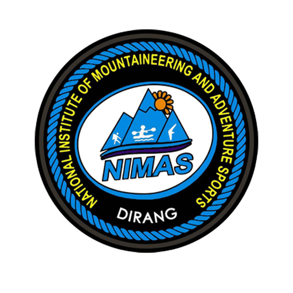 NIMAS logo representing National Institute of Mountaineering and Adventure Sports India
