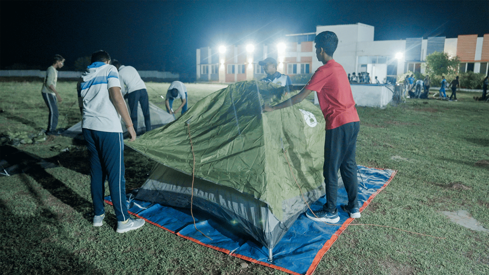 School Program Tent Pitching 03